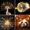 LED Explosion Star Copper Wire Light Colorful Light String Light Firework Light Dandelion Light Christmas Decor Light String New 3