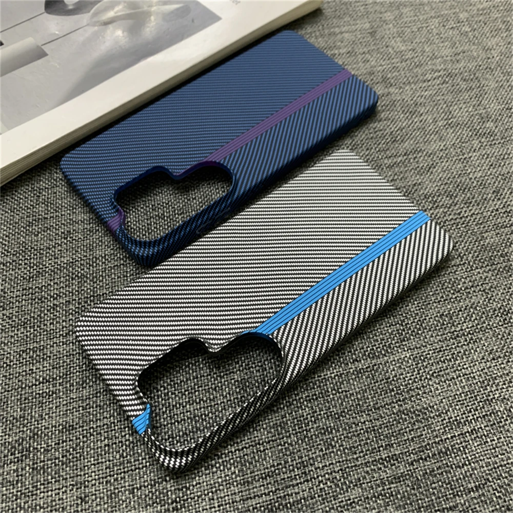 Ultra Slim Carbon Fiber Luxury Thin Business Armor Cover