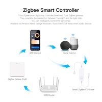 Smart Zigbee 3.0 RGB Neon LED Strip Light 12V Dimmable Room Wall Backlight Decor Works with Tuya Alexa Google APP Voice Control - Image 4