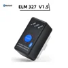 Mini Elm327 Bluetooth OBD2 V1.5 Switch Elm 327 V1.5 OBD2 Car Diagnostic Tool Scanner Elm-327 OBDII Adapter Auto Diagnostic tool 1