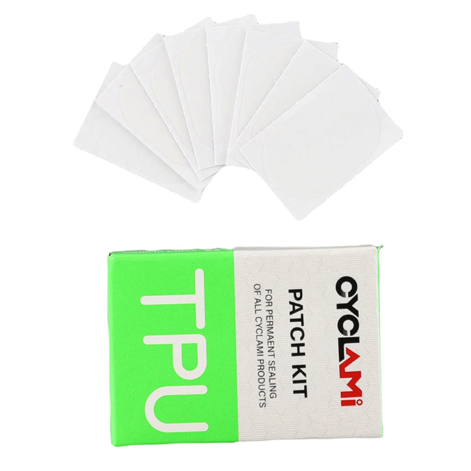 

8pcs Bike Puncture Repair Patches TPU Ultra-light Transparent Inner Tube Tire Repair Tools Protections Bike Accessories