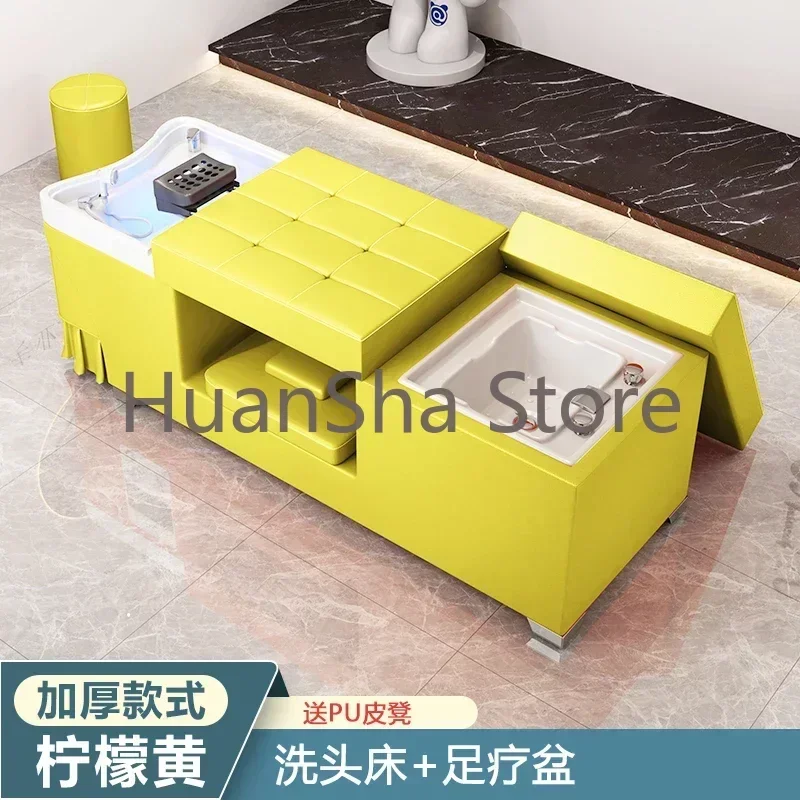 Women Hairdressing Shampoo Bed Head Spa Treatment Beauty Salon Chair Barber Stifling Behandelstoel Barbershop Furniture LJ50SC