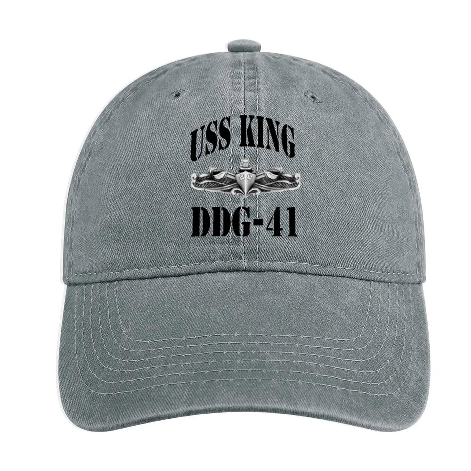 

USS KING (DDG-41) SHIP'S STORE Cowboy Hat fashion Visor Men'S Caps Women'S