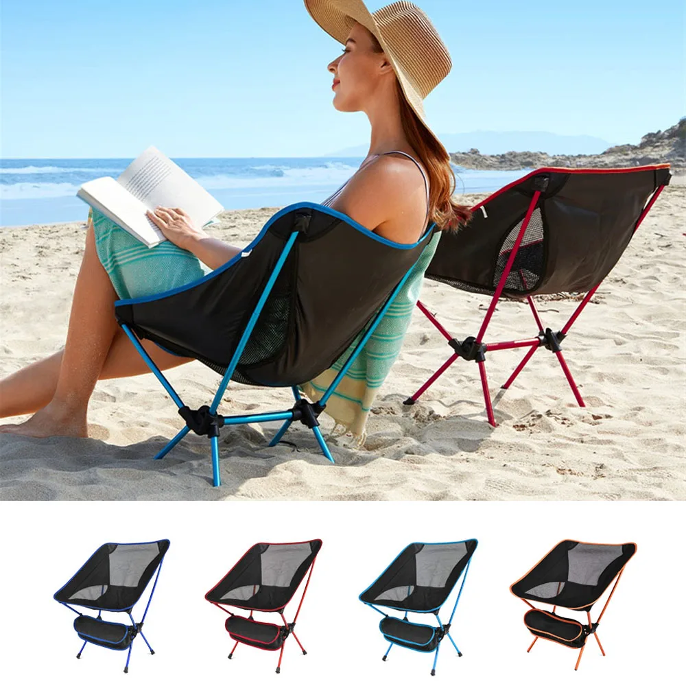 

Portable Folding Chair for Travel Ultralight Seat Oxford Cloth Detachable Outdoor Fishing Tool Camping Hiking Beach Picnic BBQ