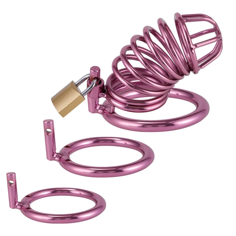 SM Sexy Toys for Men Male Chastity Cage Devices Penis Ring Erotic Bondage Husband Loyalty Big Metal Cock Cage Gay Sissy Sex Toys