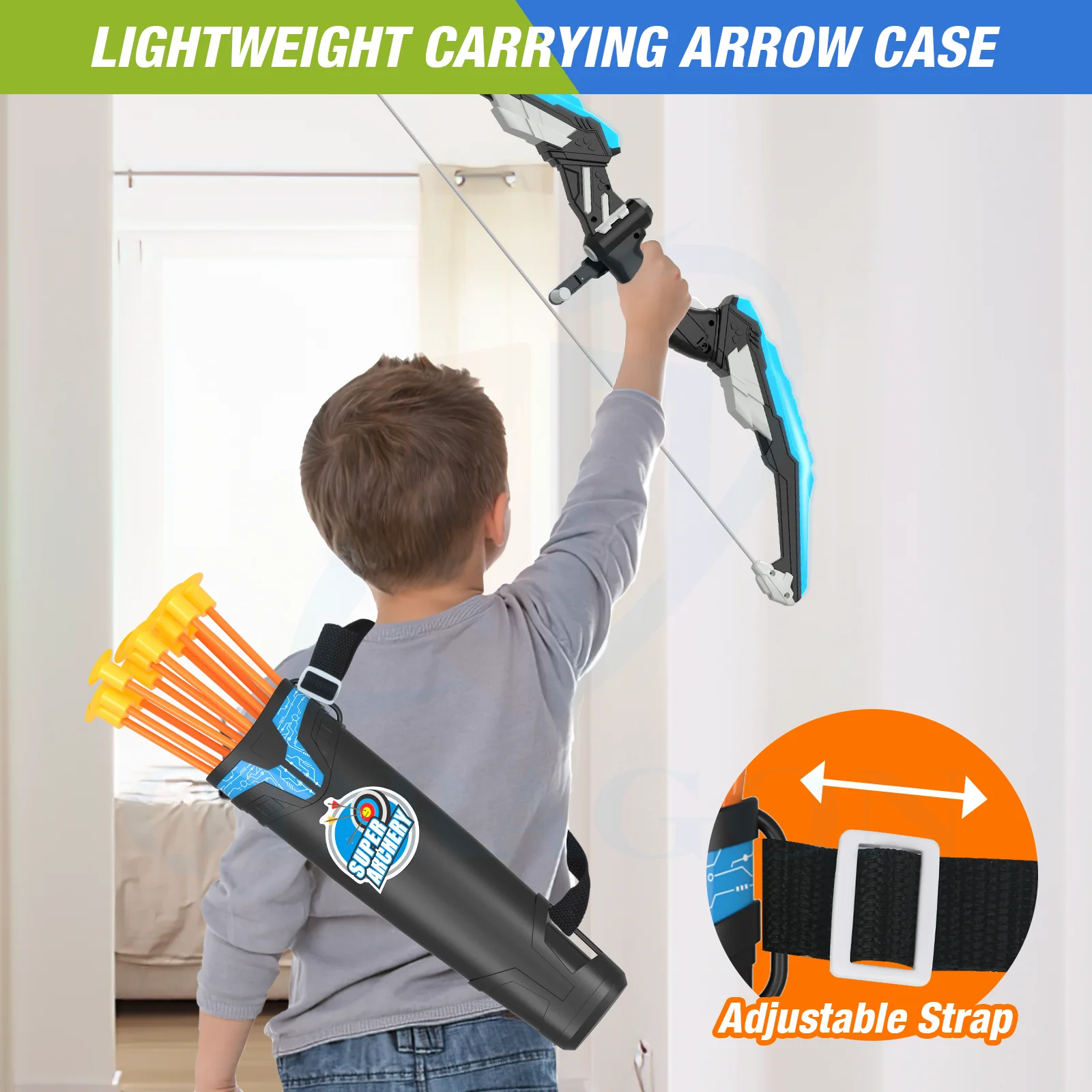 Bow And Arrows For Children Kids Archery Bow Practice Recurve Bow Outdoor Sports Game Hunting Shooting Toy Boys Gift Bow Kit Set 4