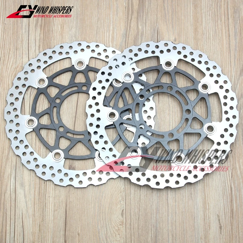 Topteng Disco Freno Posteriore In Acciaio Inox Per Kawasaki ZX6R, 636, 10R, Z1000, Versys 650, ER-6