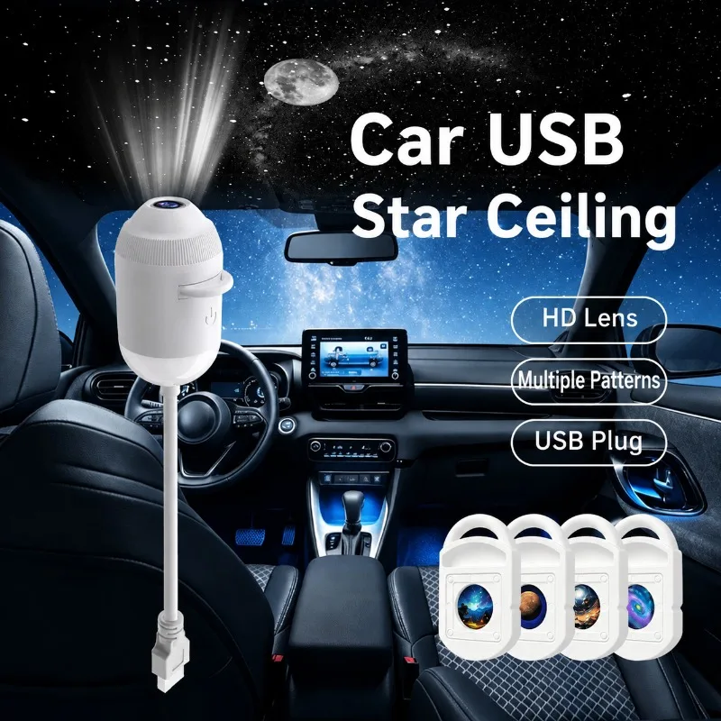 Starry Sky Galaxy Projector Night Lamp for Bedroom and Home Decoration