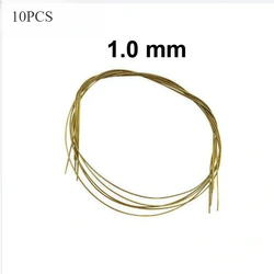 Silver Solder Wire for Jewelry Crafting and DIY Repair (10 Pcs  1.0mm)