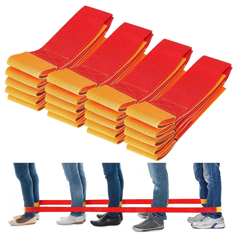 Cooperative Outdoor Team Building Race Bands