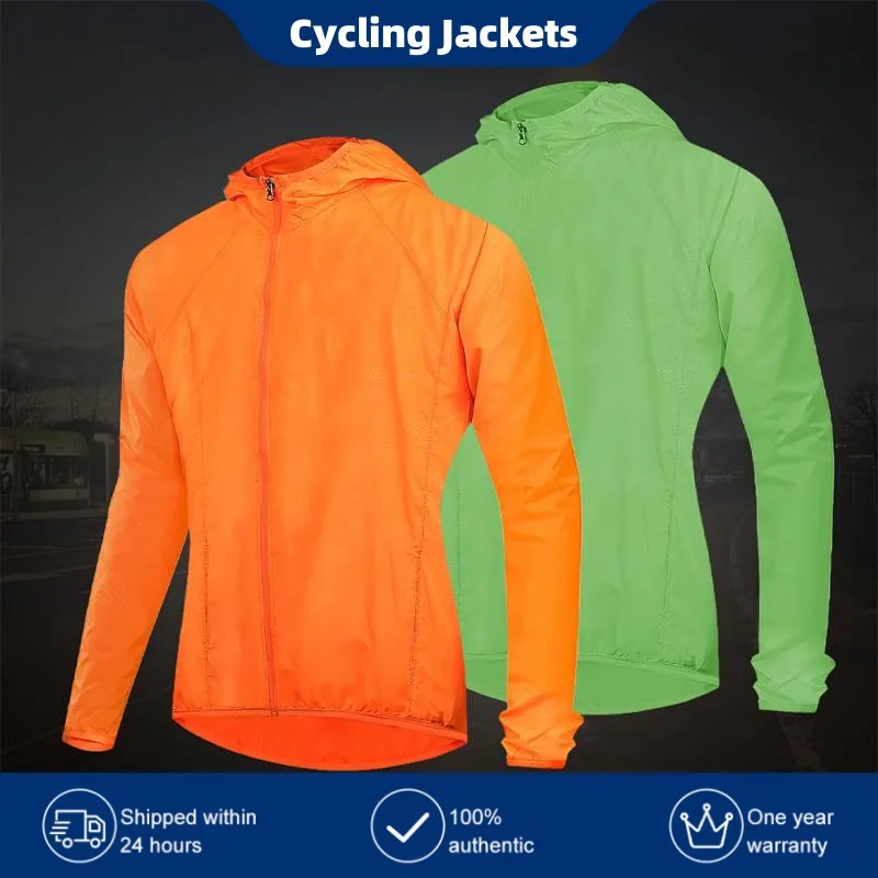 Cycling Jacket Outdoor Cycling Jackets Rainproof Windbreaker Breathable Waterproof Windproof Quality Lightweight Long MTB Road Bike Clothing cycling jacket cycling clothes