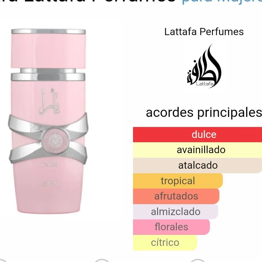 Profumo Yara mutafa e confezione roll-on, profumi arabi da donna, più economici acquistati insieme. Profumi portati da Dubai, l'odore alla moda molto duraturo del profumo dolce intenso - immagine 3