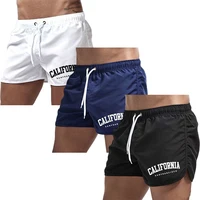 3 Pack Men's California Board Shorts High Quality Male Beach Casual Sports Shorts Summer Daily Cycling Running Fitness Shorts 1