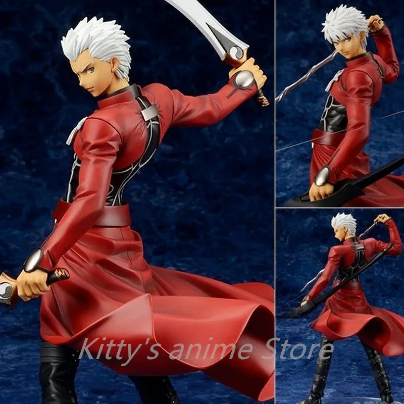 Fate/EXTRA Emiya Shirou Archer Gilgamesh Mumei Ver. PVC Action Figure