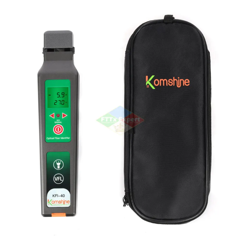 Live Fiber Optical Identifier KFI-40 with LED Display, VFL 10MW, Identifying direction break checker