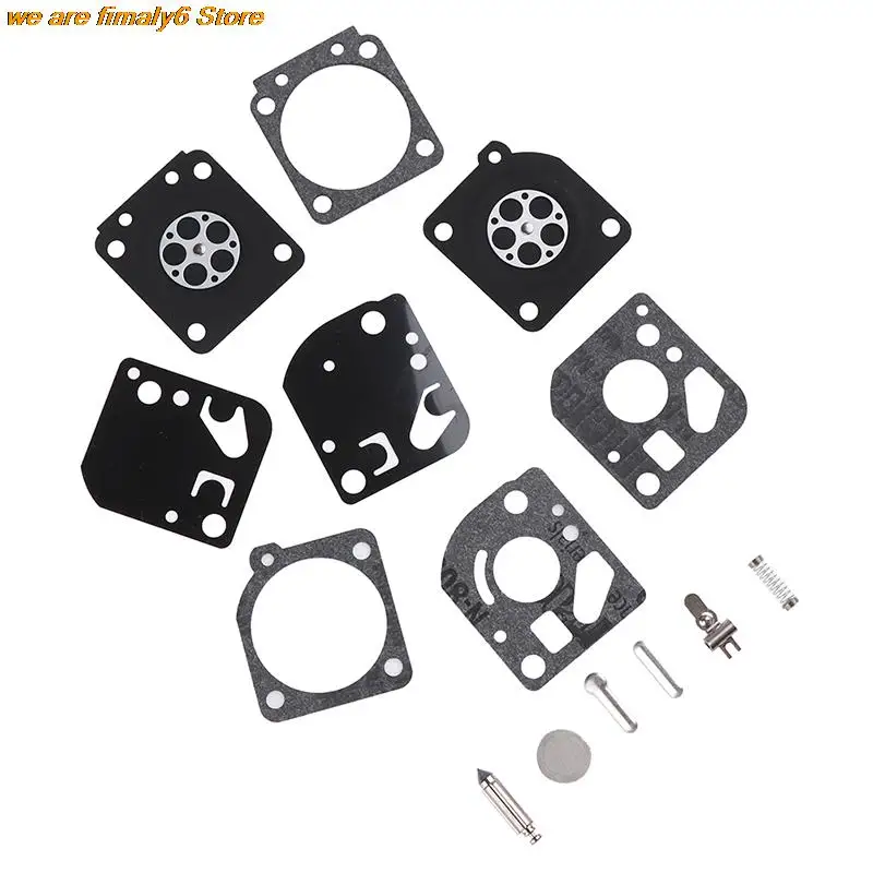 15PCS/SET Carburetor Carb Gasket Diaphragm Repair Rebuild Kit Fit For Zama RB-29 Carb Blower Trimmer