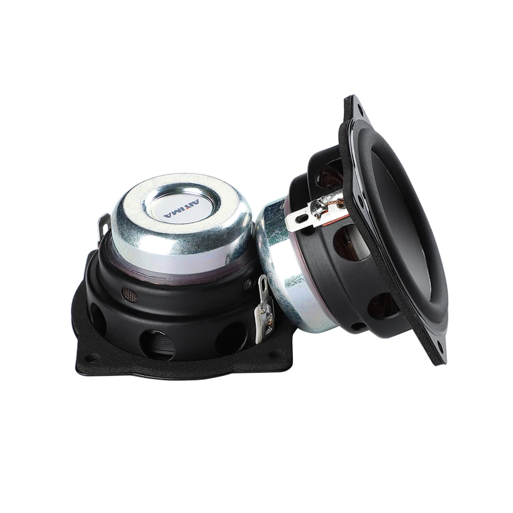 2pcs 2 inch 52mm 4ohm 4 3W Full Range Audio Speaker Stereo Woofer