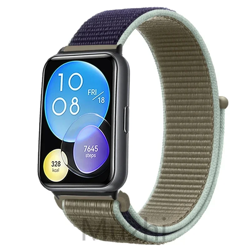 Nylon Sport Loop Band for Smartwatch - Durable Replacement Wristband Bracelet
