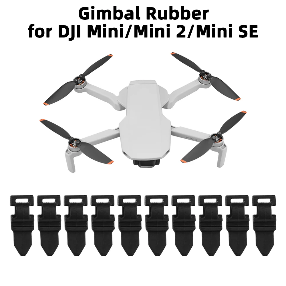 Gimbal Rubber Damper For DJI Mini 3 Pro / Mini 3 / Mini 4 Pro – Shock  Absorption Replacement Parts (2-Pack, Left & Right)