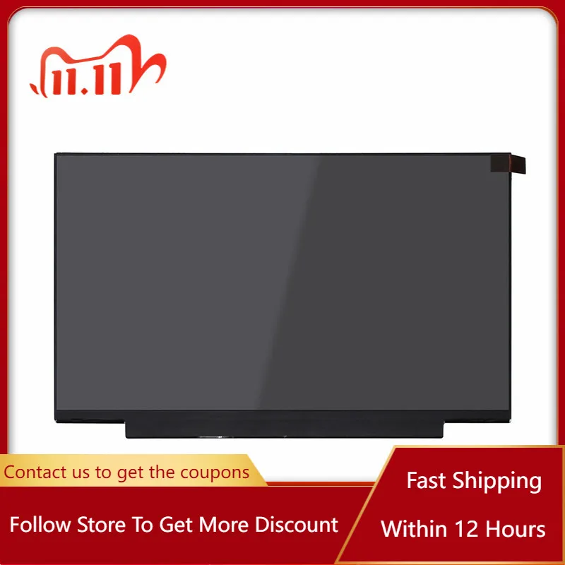 

13.3 Inch NT133WHM-N47 Fit NT133WHM N47 P/N: SD10S72071 FRU: 02HL702 LCD Screen EDP 30PIN 60hz HD 1366*768 Laptop Display Panel