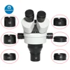 WD165 0.5X 0.7X 1.0X 2.0X Auxiliary Objective Lens Original Microscope Barlow Lens For Trinocular Stereo Zoom Microscope Camera 5