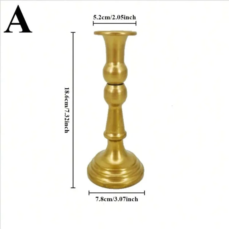 Candle Holders Ideal for Table Decor Wedding Celebrations Romantic Dinners and Home Accents Elegant Props for Events and Parties