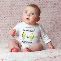 Our First Father's Day Together Infant Bodysuit Long Sleeve Crew Neck Romper Caaual Girl Boy Jumpsuit Fathers Day Best Gifts 1