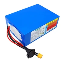Batterie au Lithium 48V, 10ah, 15ah, 20ah, 25ah, 30ah, 21700, 1000 cycles, avec BMS 30a, pour outils électroniques, scooter, cellules de rechange + chargeur 54.6V 4