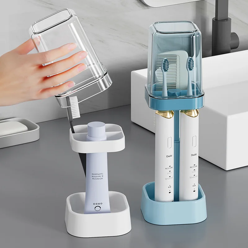 Toothbrush and toothpaste storage rack simple mouthwash cup wash cup 1pc