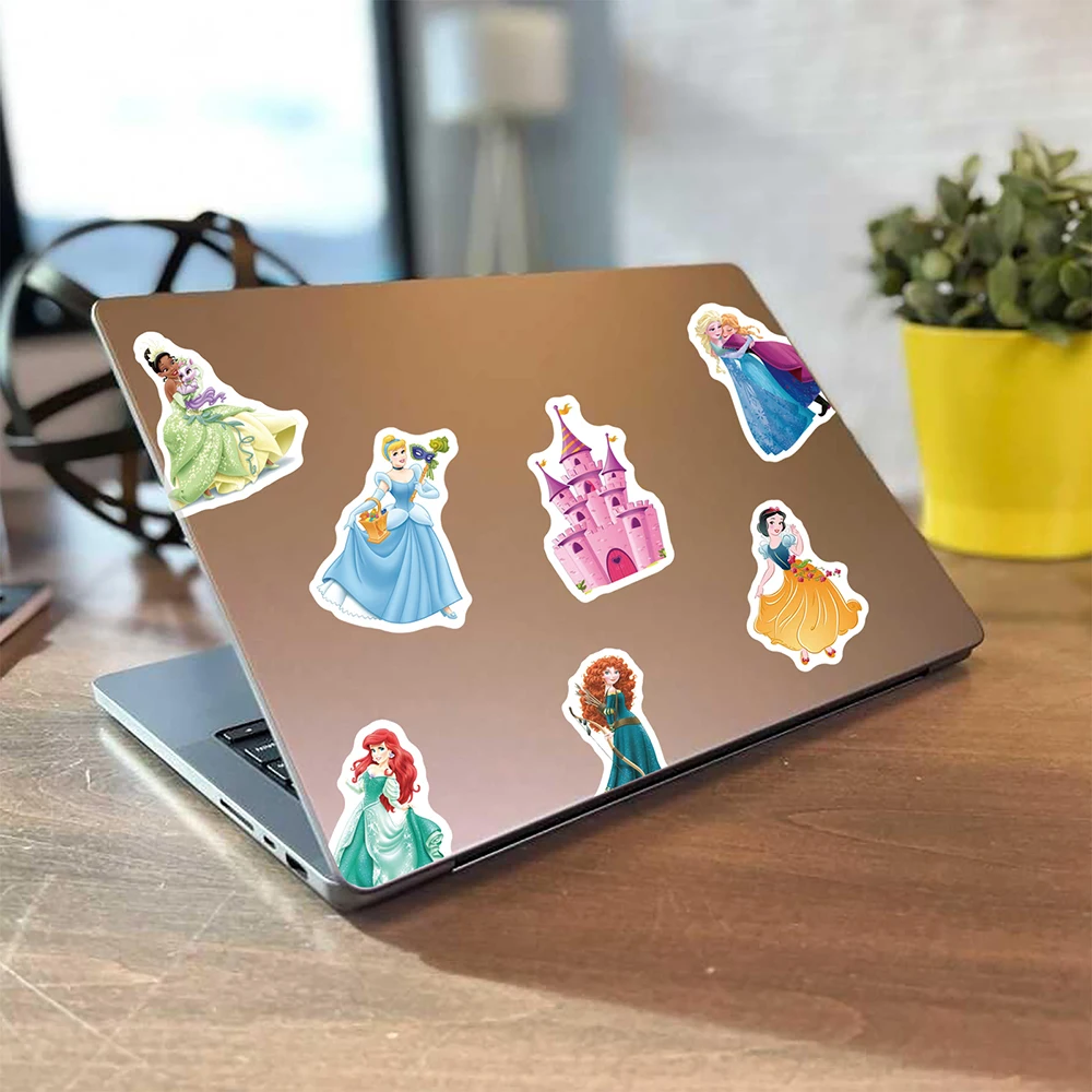 50/100pcs Disney Princesses Mixed Kawaii Stickers Graffiti Decals DIY  Luggage Tablet Water Bottle PVC Cartoon Sticker Kids Gifts - AliExpress