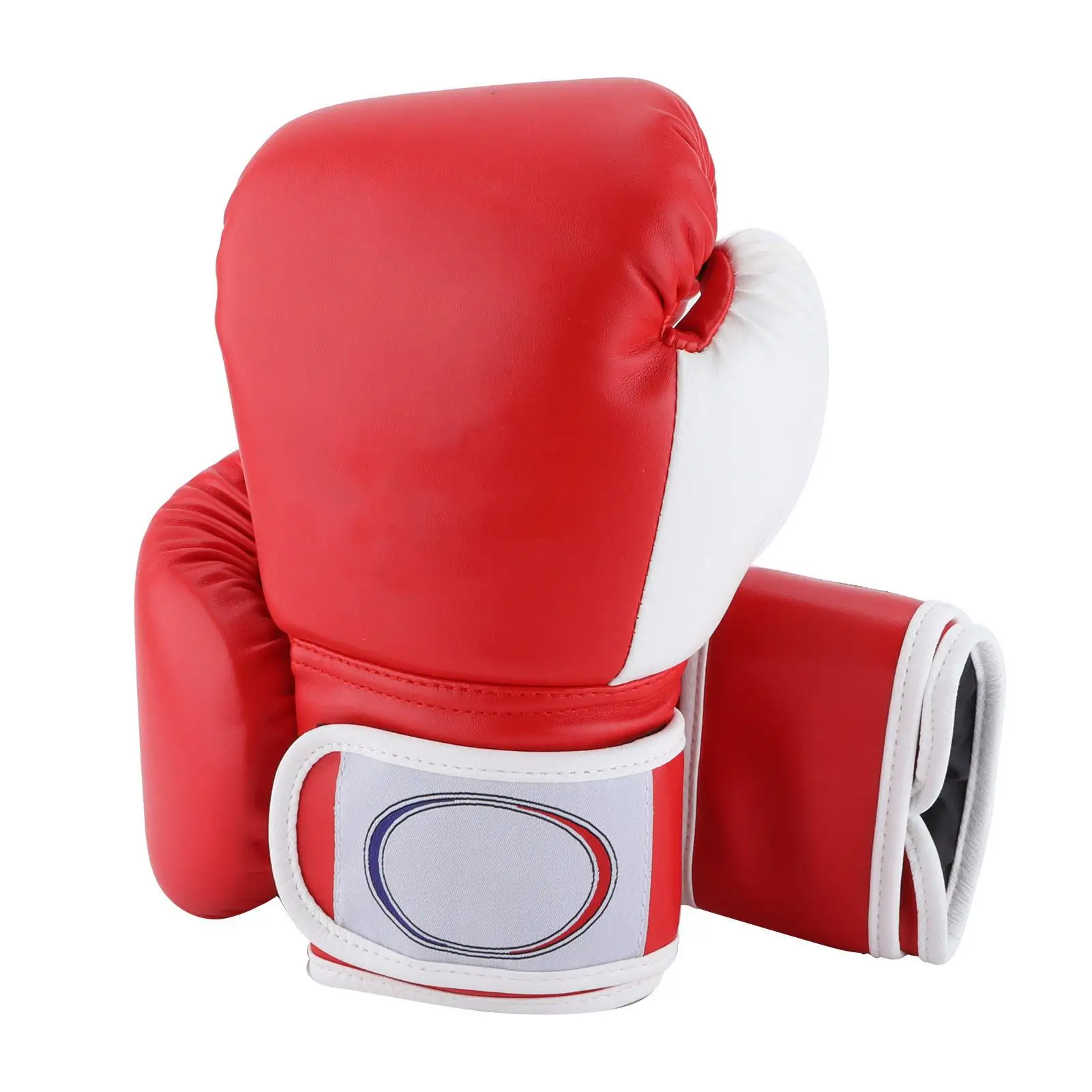 Kids PU Leather Boxing Gloves for Sparring & Training-Karate & Muay Thai