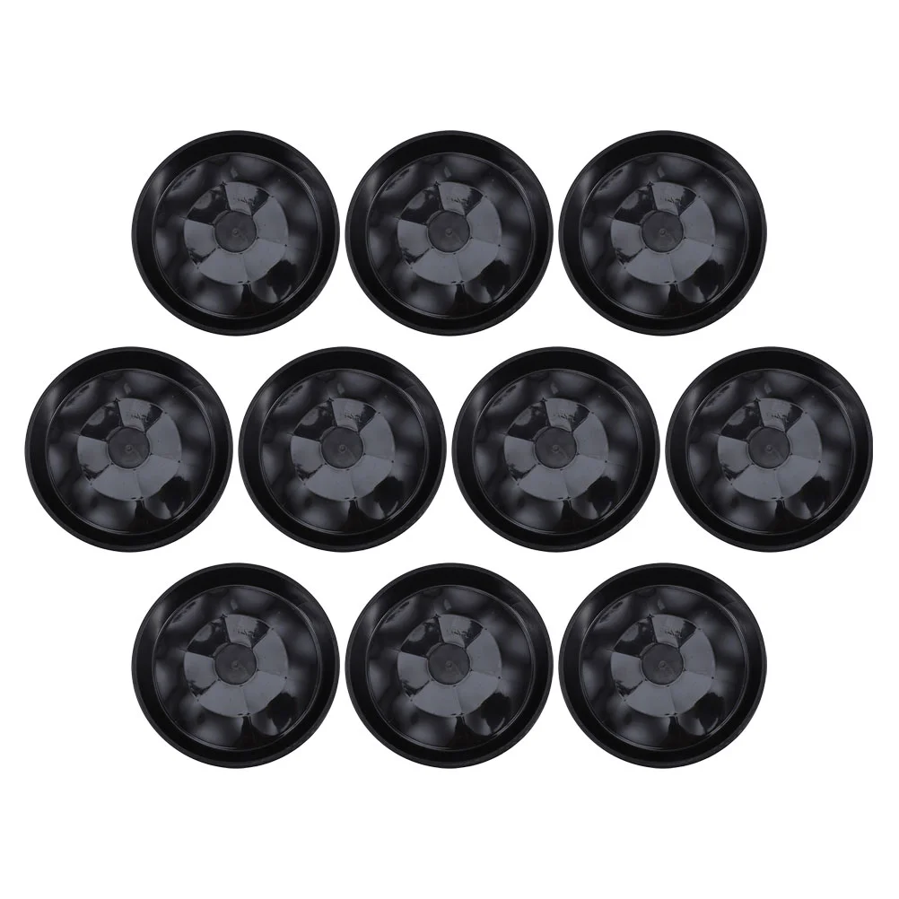 

10 Pcs Flower Pot Tray Creative Flowerpot Gardening Base Circle Water Bases Plastic Bonsai Plant