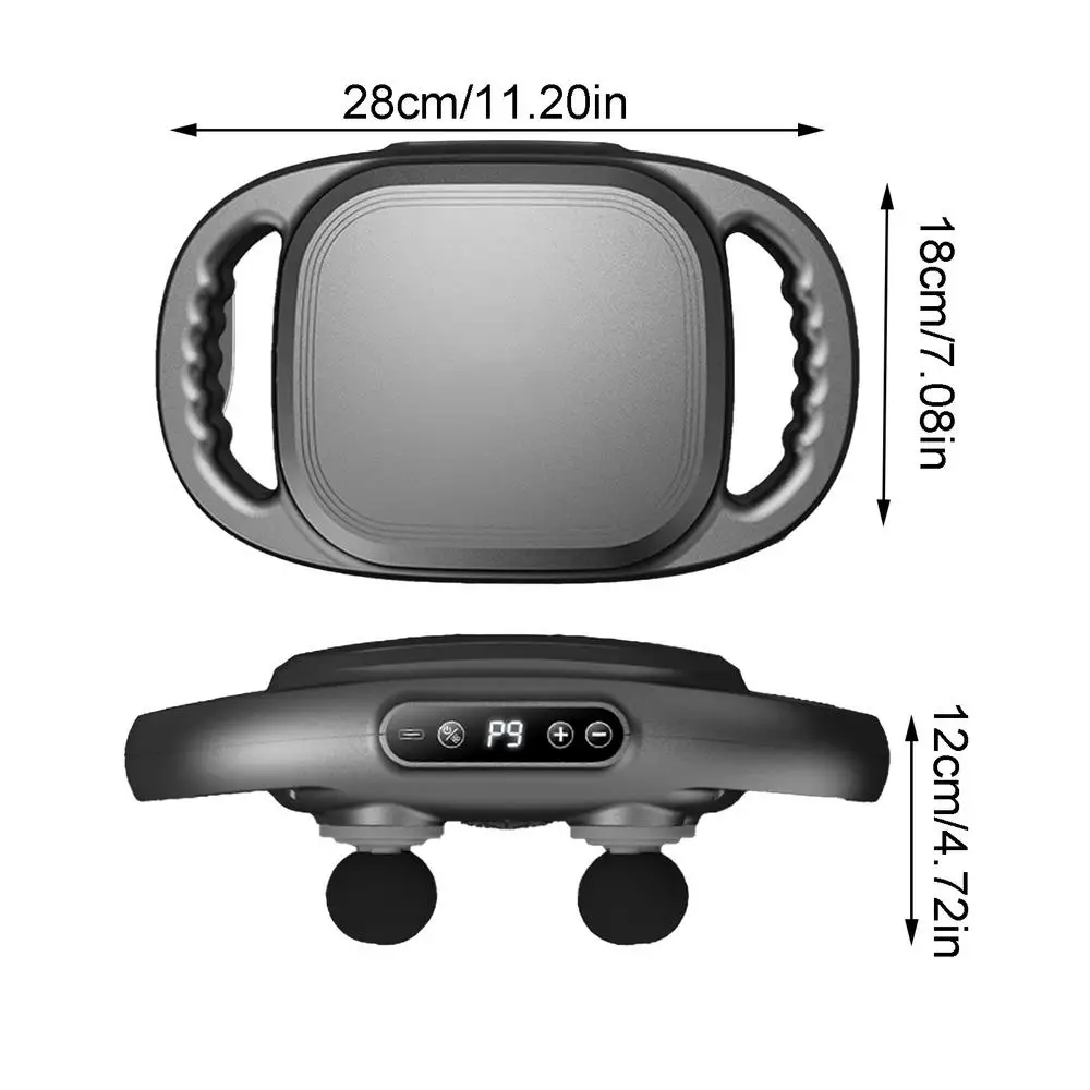Deep Tissue Massager 6-Heads Percussion Muscle Massager Compact Sports Portable Massager For Athletes Led Display Professional 9