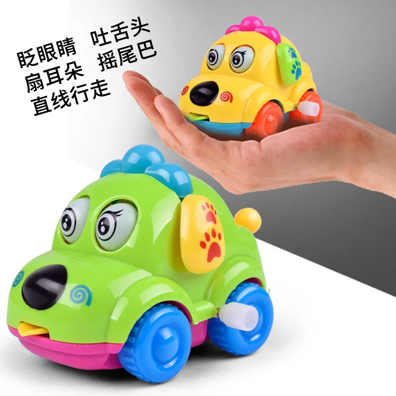 Clockwork Toy Children's Cartoon Winding Creative Chain up car Small Animal Baby Gift