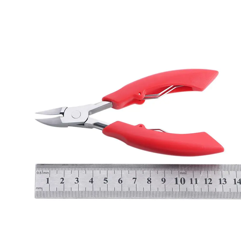 Steel Manicure Nail Trimmer Dead Skin Dirt Remover Nail Correction Nippers Cuticle Scissors Nail Clippers Eagle Nose Plier