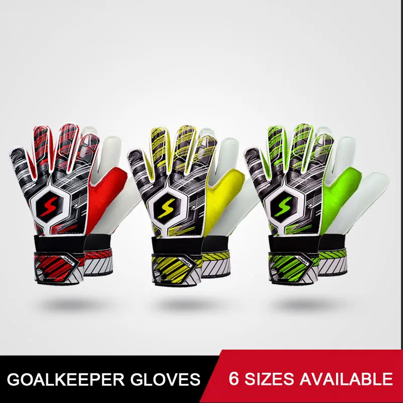 

Professional Soccer Goalkeeper Gloves Thickened Latex Non Slippery Goalie Gloves Football Accessories For Adults Teenager Kids