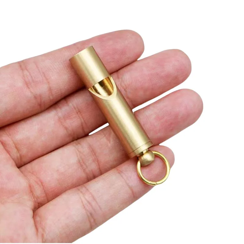 Survival Whistle Sport Whistle Sports Whistle Brass Whistle High Decibel Portable Outdoor For Hiking Camping Life-Saving Referee Training