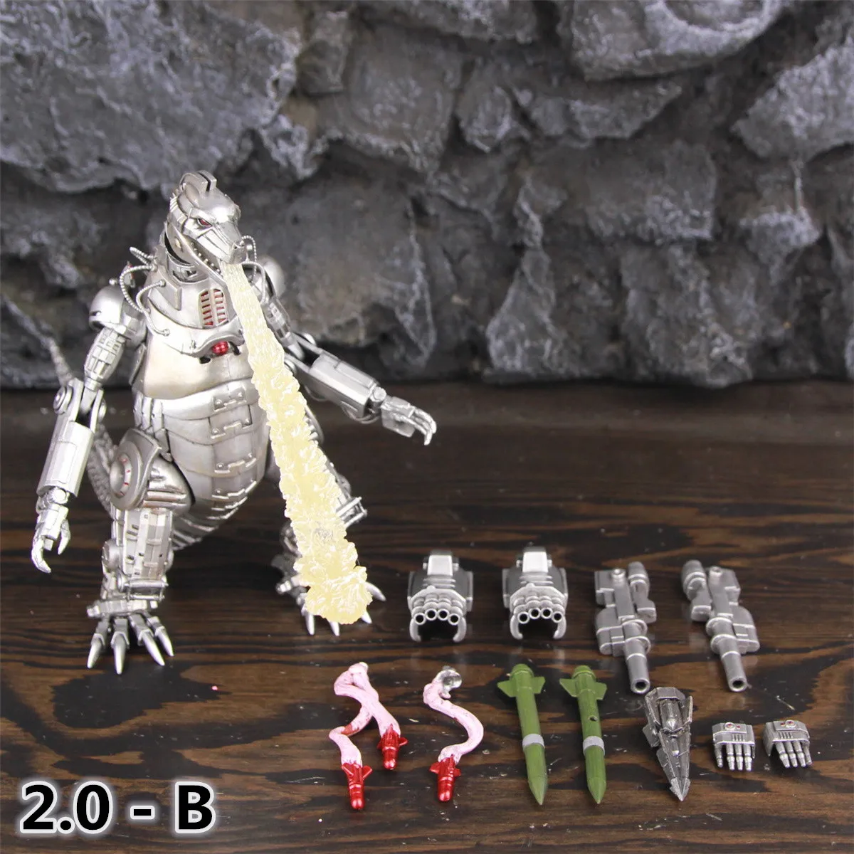 Machinery Monster Mecha Gojira 20cm 8