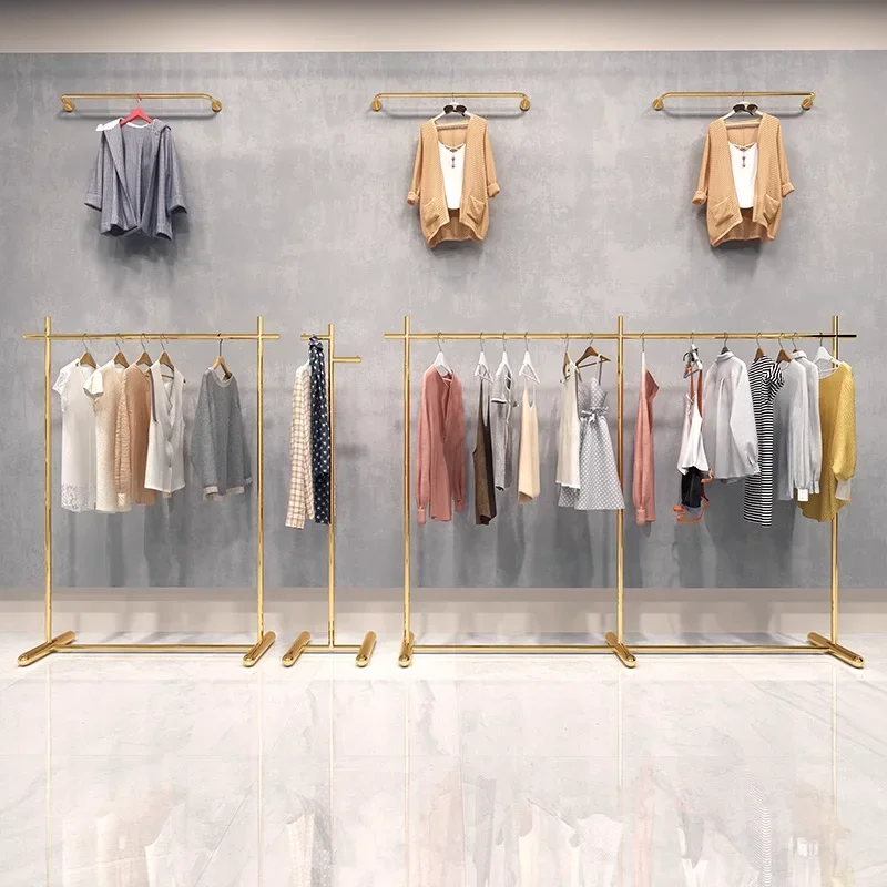 LuxuryStainlessSteelWeddingStageBackdropsClothingStoreDisplay