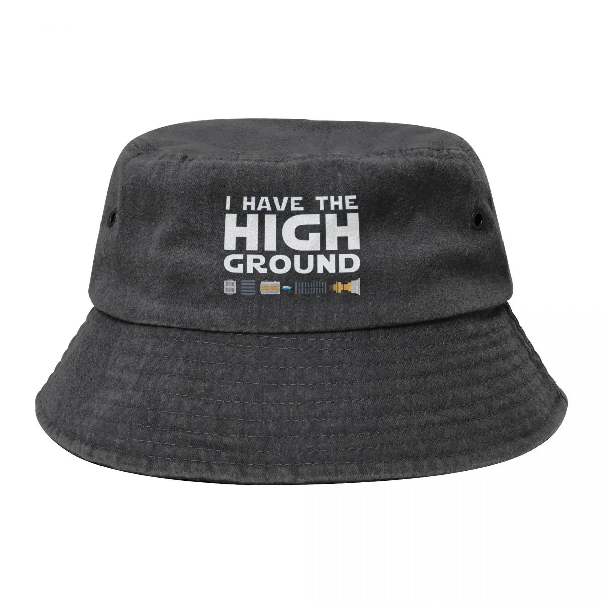

I Have The High Ground Bucket Hat funny hat Golf Wear Beach Bag Women's Beach Visor Men's