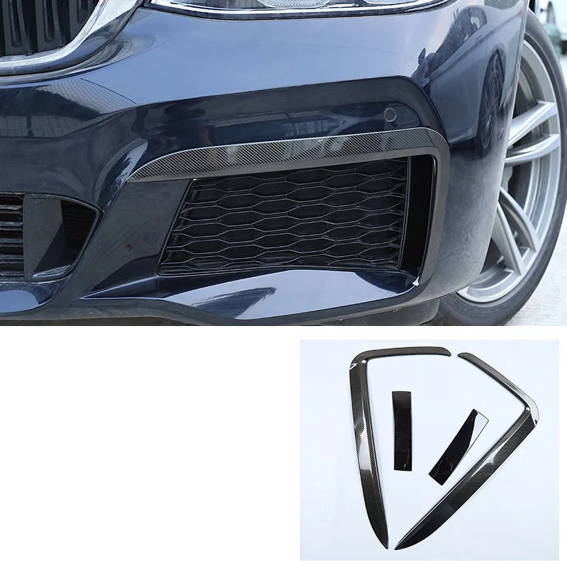 

Lsrtw2017 Stainless Steel Car Front Fog Light Frame Trims for Bmw 6 Series G32 GT 630i 640i 2018 2019 2020 2021 Accessories Auto