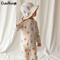 Girl boy swimsuit Set Sunscreen Zipper Baby swimwear for Kids Girls full sleeve Child bathing suit may infant girl Surfing suit 6