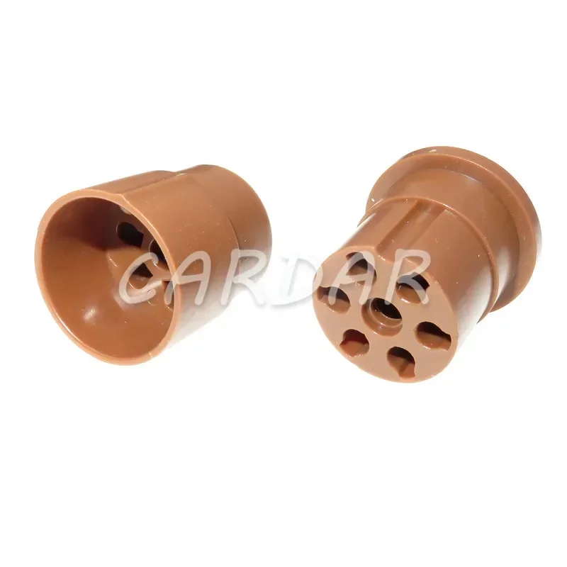 

1 Set 6 Pin Automotive Connector Plug Round Electrical Car Socekts