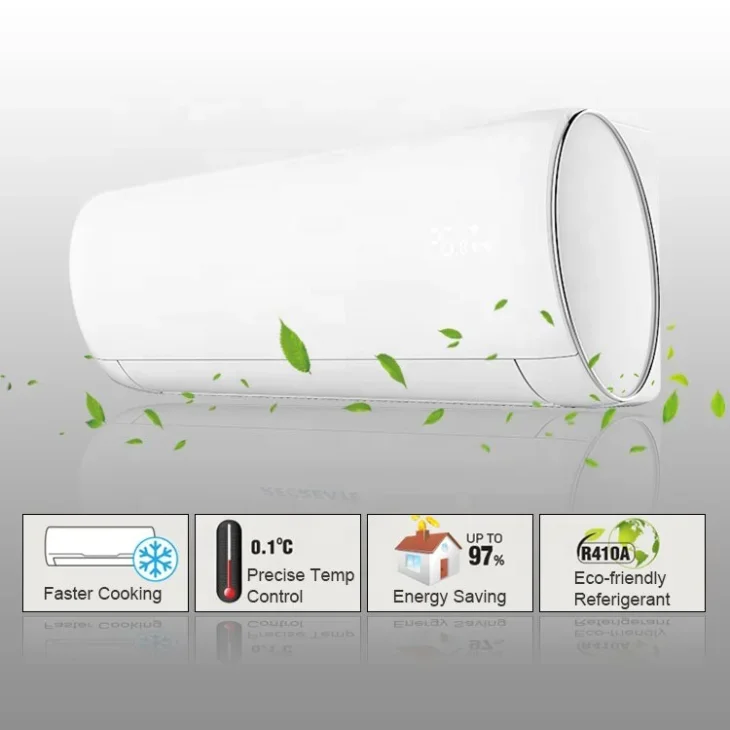Split Wall Mounted on Grid Hybrid Inverter Solar Air Conditioner