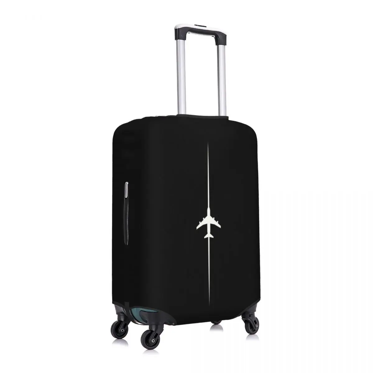 Aviation Plane Crossing Travel Luggage Cover Dust Proof Airplane Aviator Pilot Suitcase Cover Protector Fit 18-32 Inch