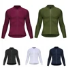 Rsantce 2024 Spring Summer Men Cycling Jersey Long Sleeve Tops MTB Bike Breathable Quick Dry Shirt Bicycle Clothing 1