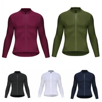 Rsantce 2024 Spring Summer Men Cycling Jersey Long Sleeve Tops MTB Bike Breathable Quick Dry Shirt Bicycle Clothing 1