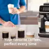 3200 Series Fully Automatic Coffee Machine - 5 Delicious Coffees,Milk System, Durable Ceramic Grinders 3