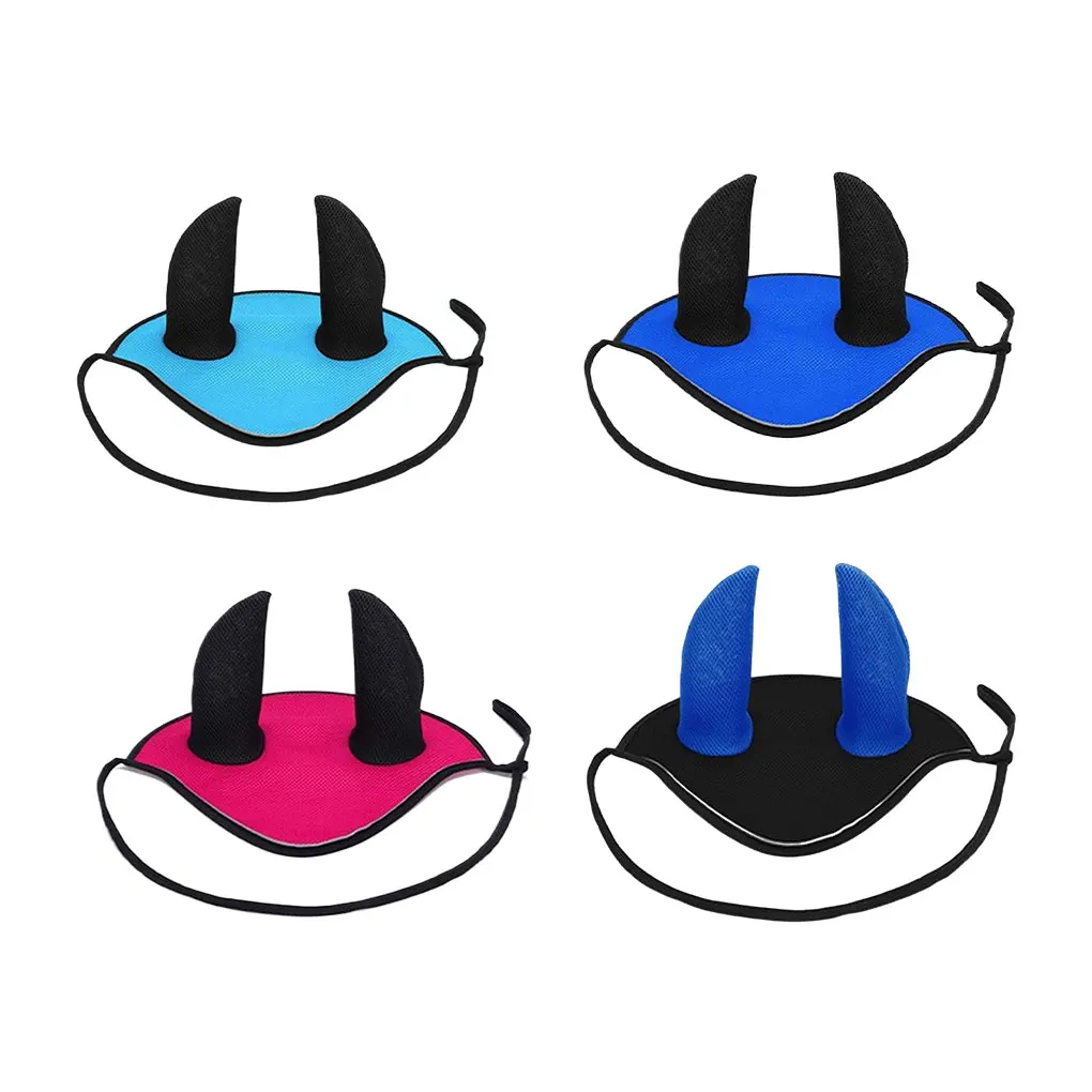 Horse Riding Ear Cover Breathable Meshed Horse Ear Shield Equestrian Equipment Fly Mask Bonnet Net Protector
