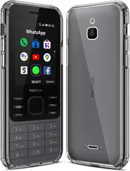 Ultra Thin Clear Soft TPU Protective Case for Nokia 8000 4G (Clear)